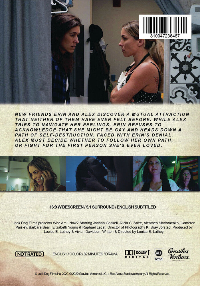 who am i now? - Back Panel - DVD