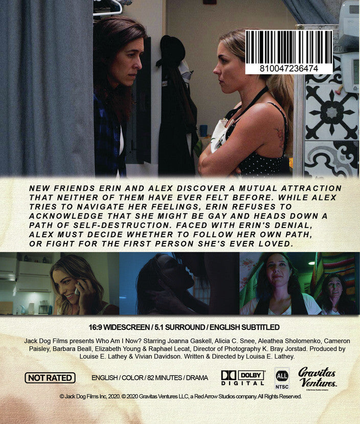 who am i now? - Back Panel - Blu-ray