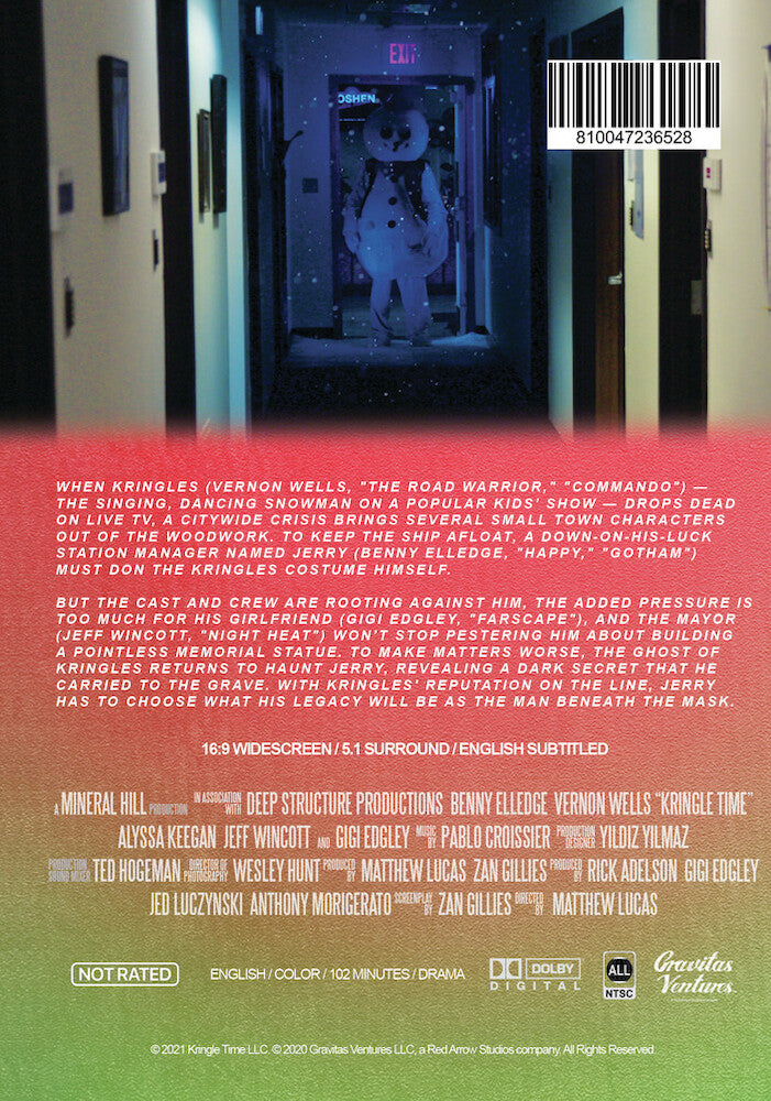 kringle time - Back Panel - DVD