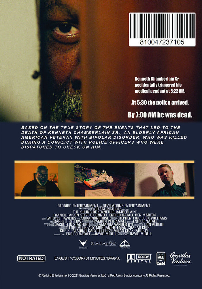 The Killing of Kenneth Chamberlain - Back Panel - 
