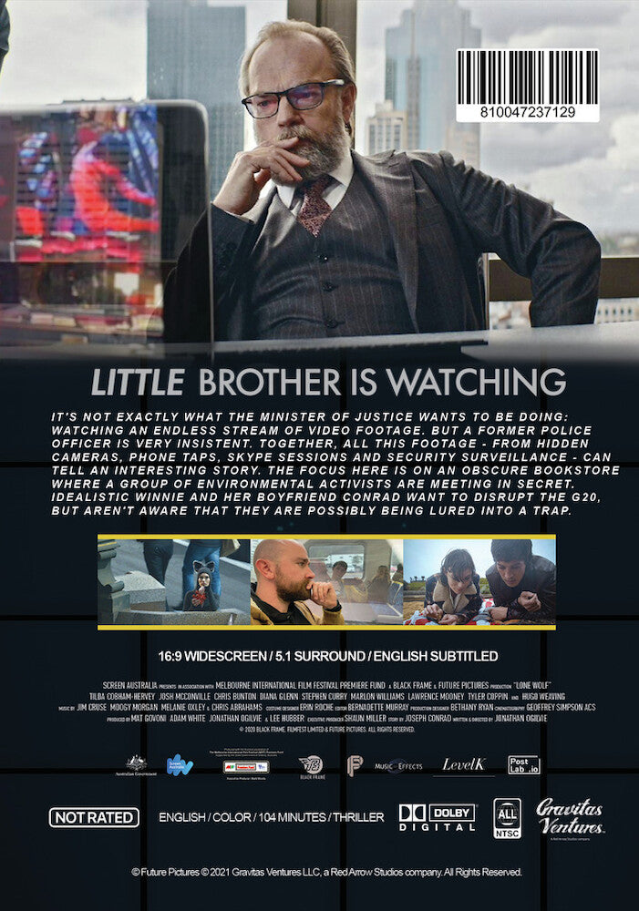 lone wolf - Back Panel - DVD