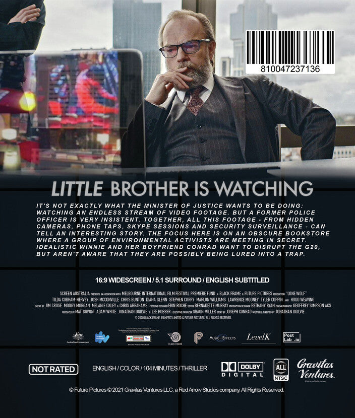 lone wolf - Back Panel - Blu-ray