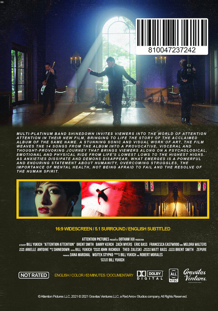 Attention Attention - Back Panel - 