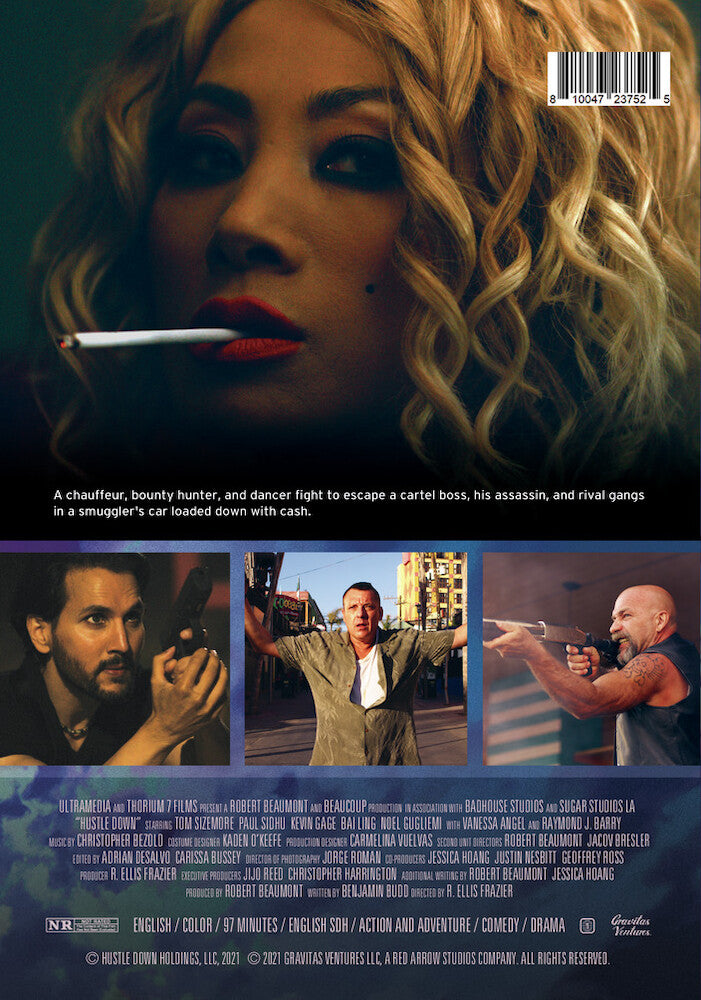 hustle down - Back Panel - DVD