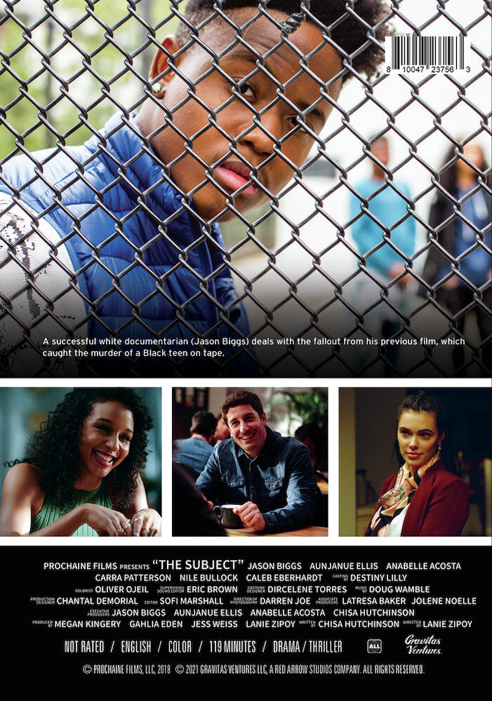 The Subject - Back Panel - 