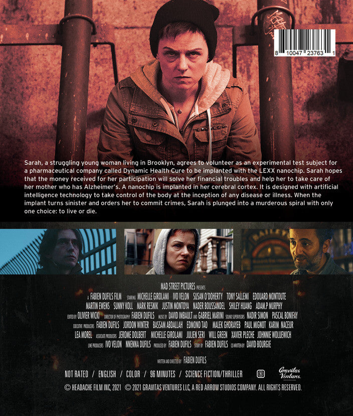 implanted - Back Panel - Blu-ray