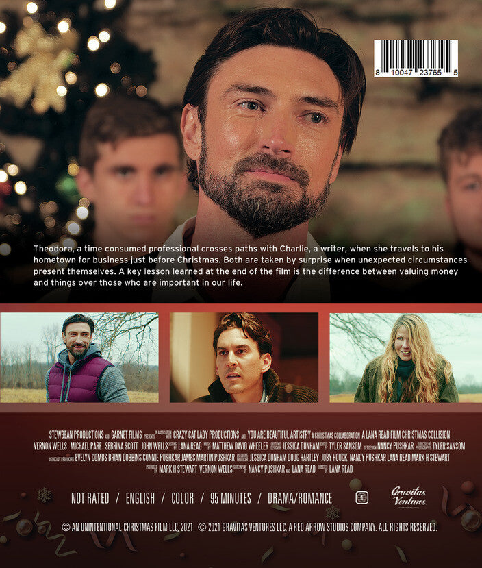 christmas collision - Back Panel - Blu-ray