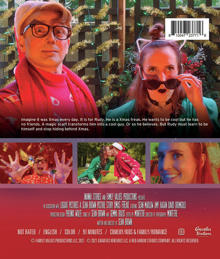 Christmas Freak - Back Panel - 