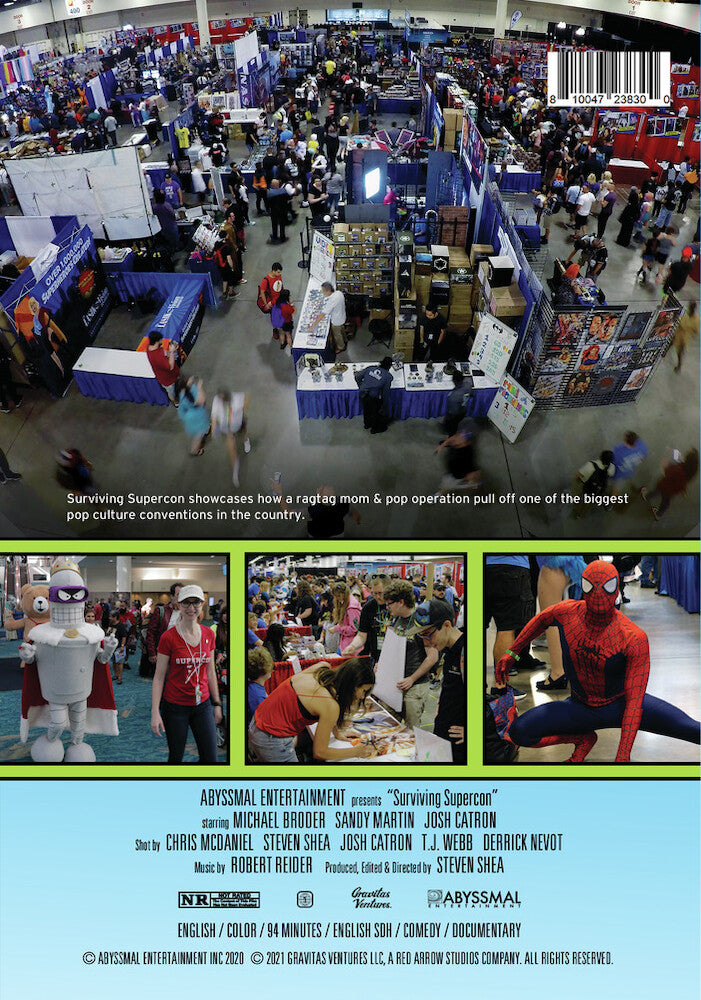 surviving supercon - Back Panel - DVD