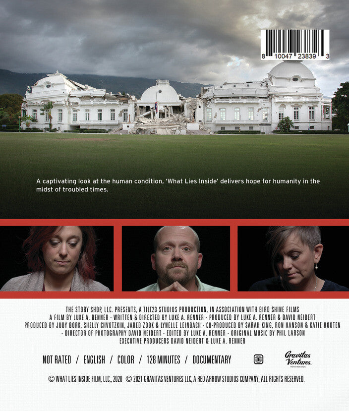 what lies inside: healing in the face of trauma - Back Panel - Blu-ray