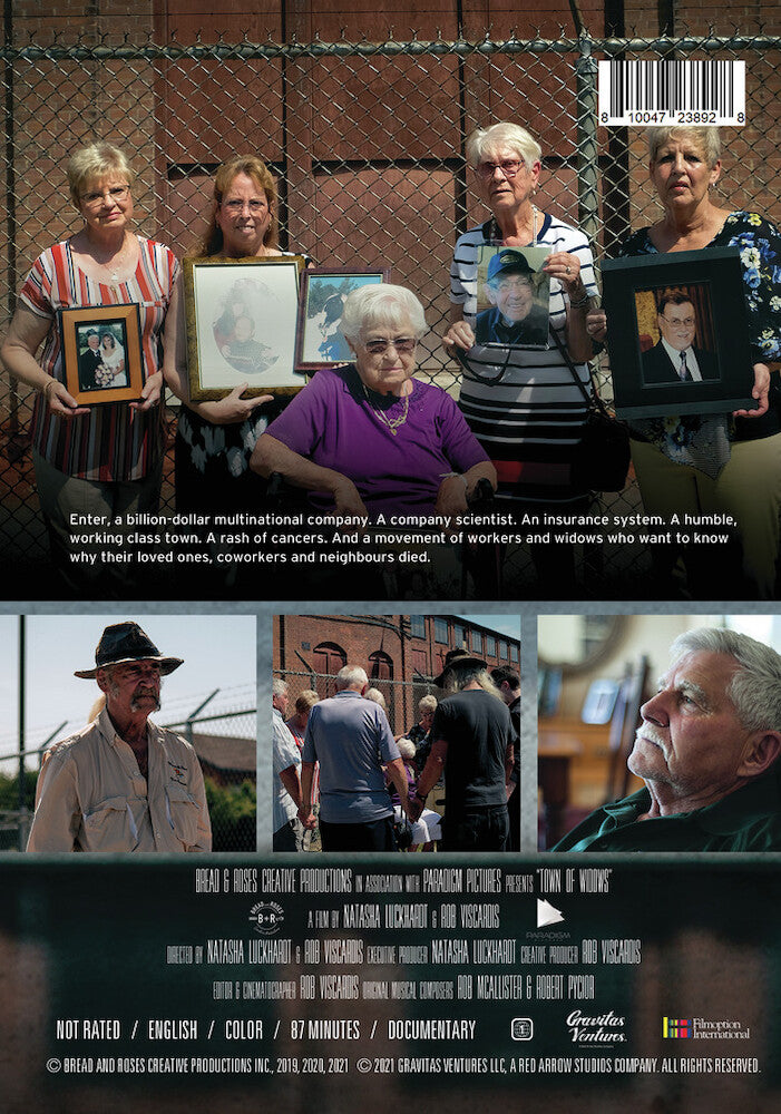 town of widows - Back Panel - DVD