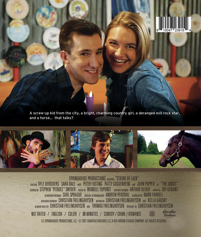 Stroke of Luck - Back Panel - 