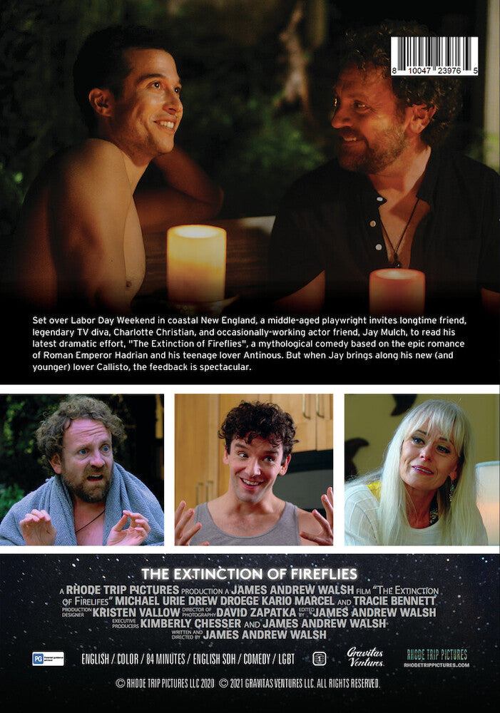 The Extinction of Fireflies - Back Panel - 