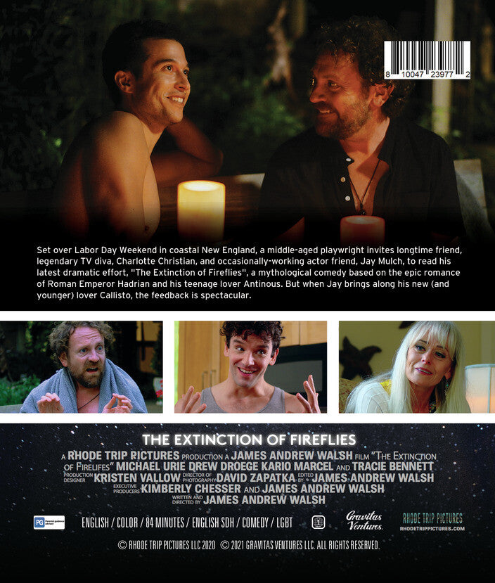 The Extinction of Fireflies - Back Panel - 