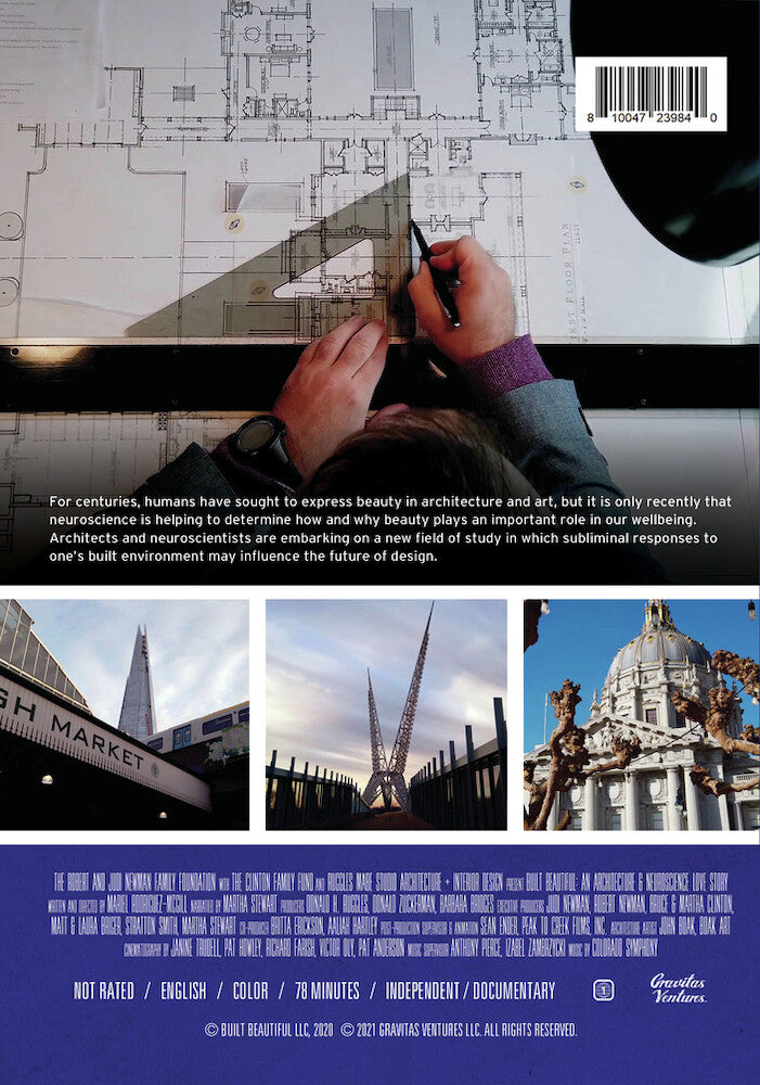 Built Beautiful: An Architecture and Neuroscience Love Story with Narration by Martha Stewart - Back Panel - 