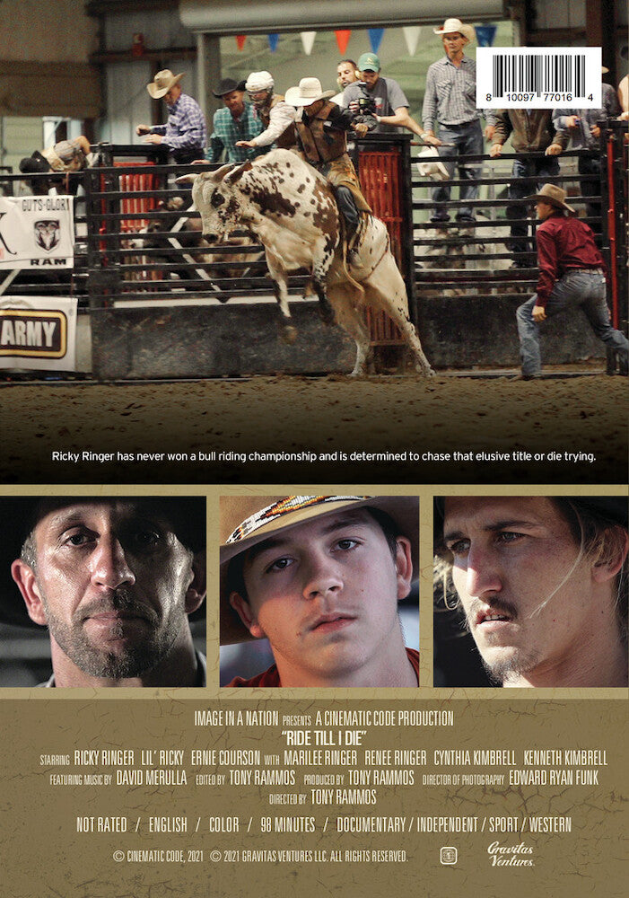 Ride Till I Die - Back Panel - 