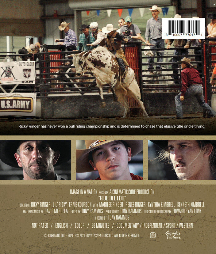 Ride Till I Die - Back Panel - 
