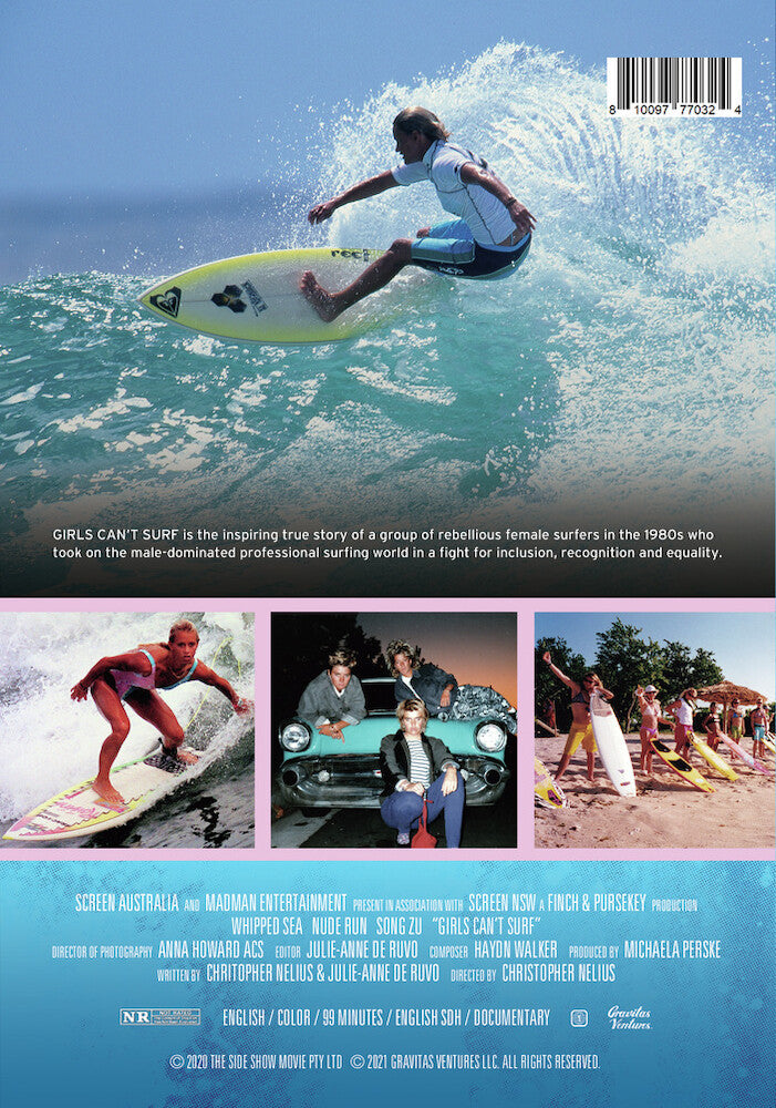 Girls Can't Surf - Back Panel - 
