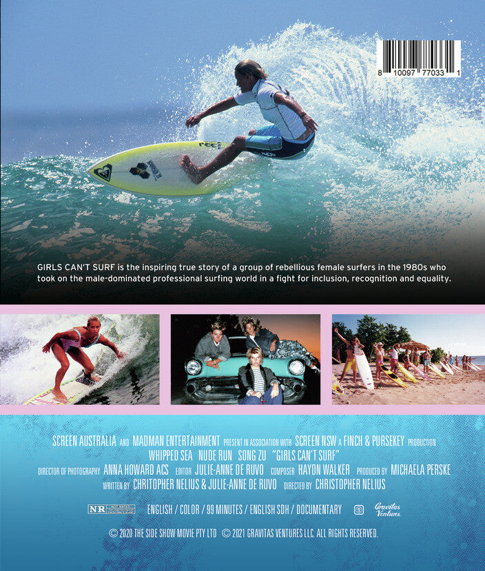 Girls Can't Surf - Back Panel - 