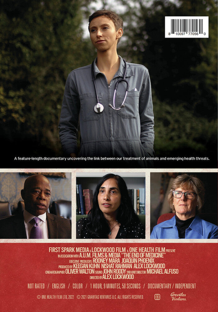 The End of Medicine - Back Panel - 