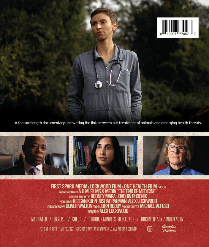 The End of Medicine - Back Panel - 
