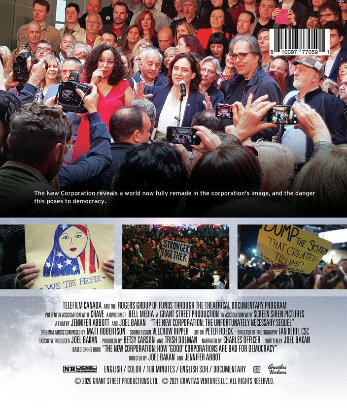 The New Corporation: The Unfortunately Necessary Sequel - Back Panel - 