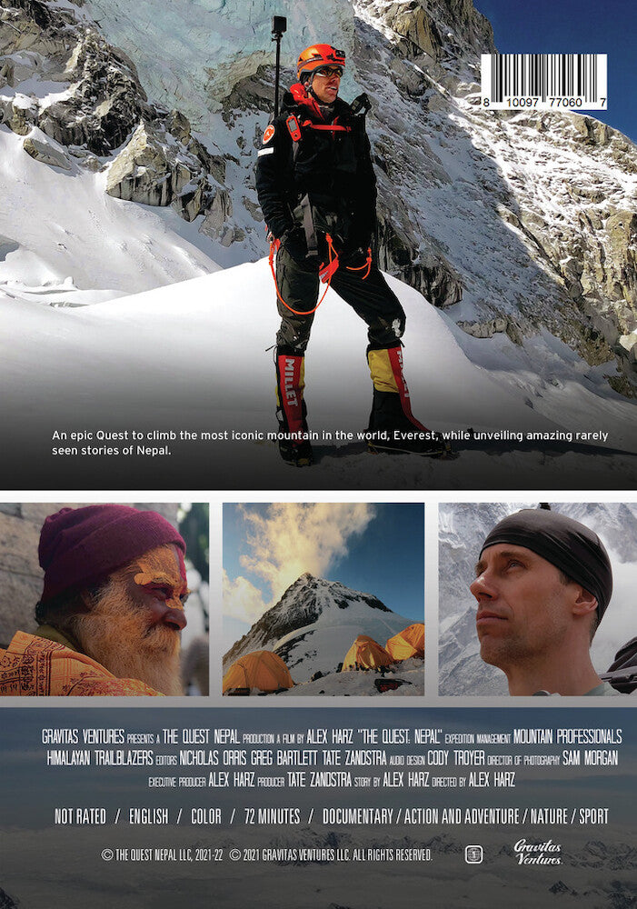 THE QUEST: Nepal - Back Panel - 