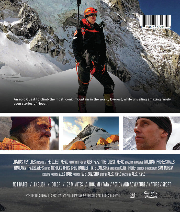 THE QUEST: Nepal - Back Panel - 