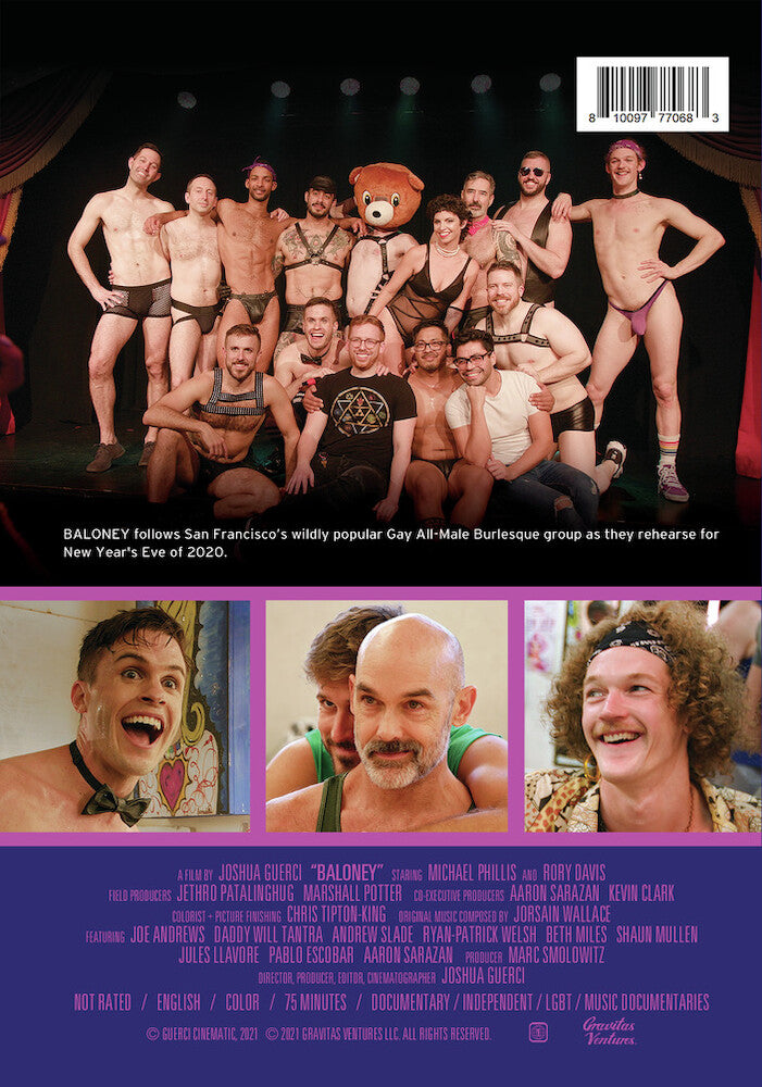 baloney - Back Panel - DVD