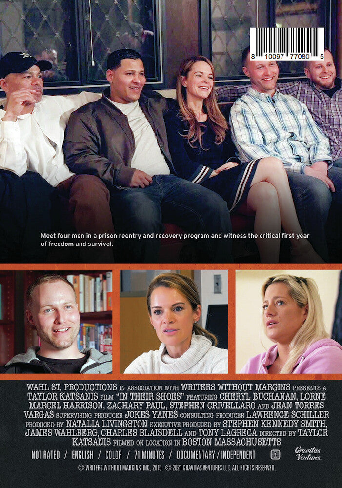 in their shoes: unheard stories of reentry & recovery - Back Panel - DVD
