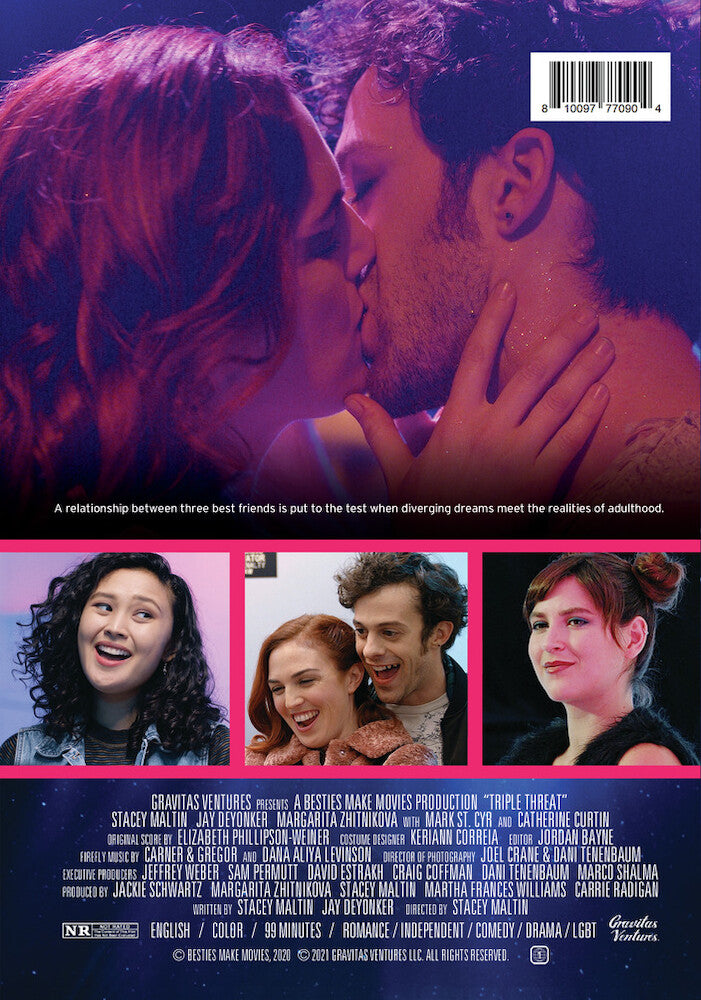 triple threat - Back Panel - DVD