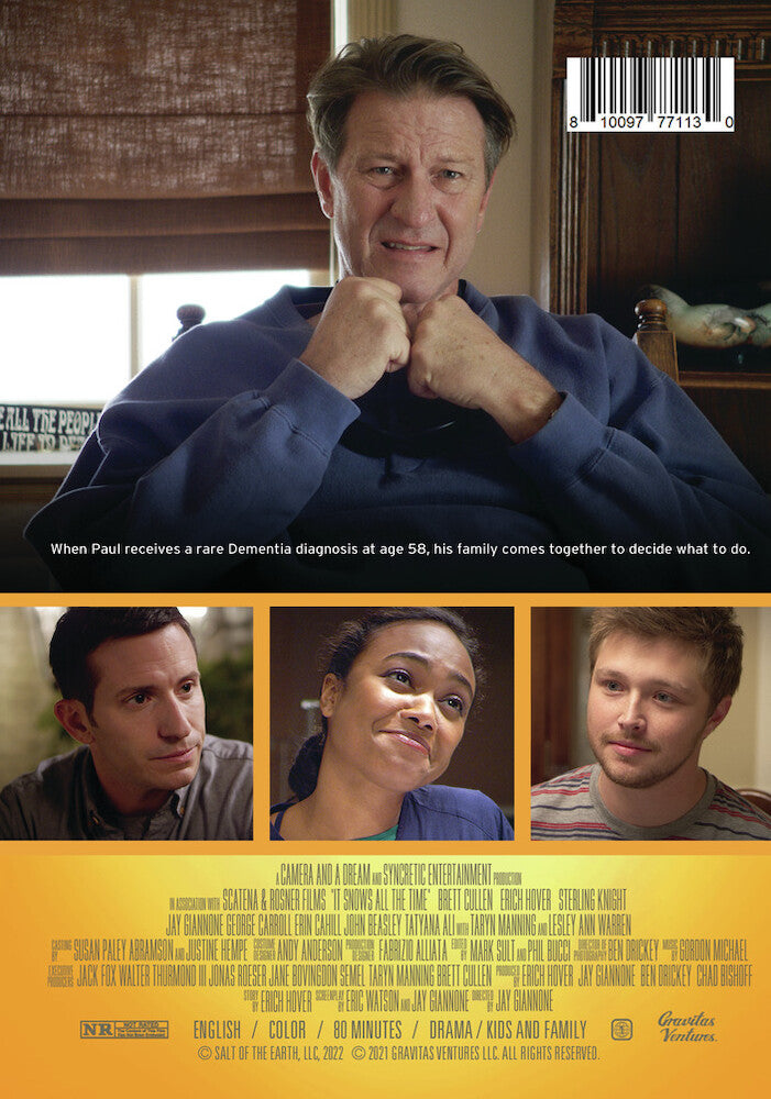 it snows all the time - Back Panel - DVD