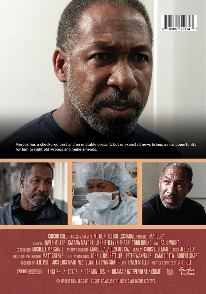 marcus - Back Panel - DVD