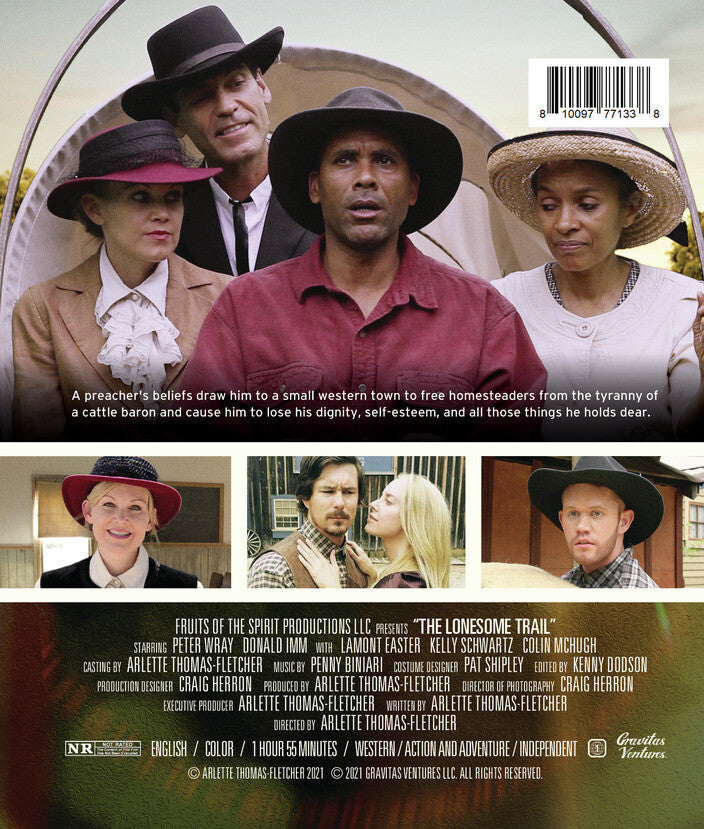 The Lonesome Trail - Back Panel - 