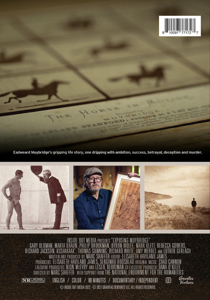 exposing muybridge - Back Panel - DVD