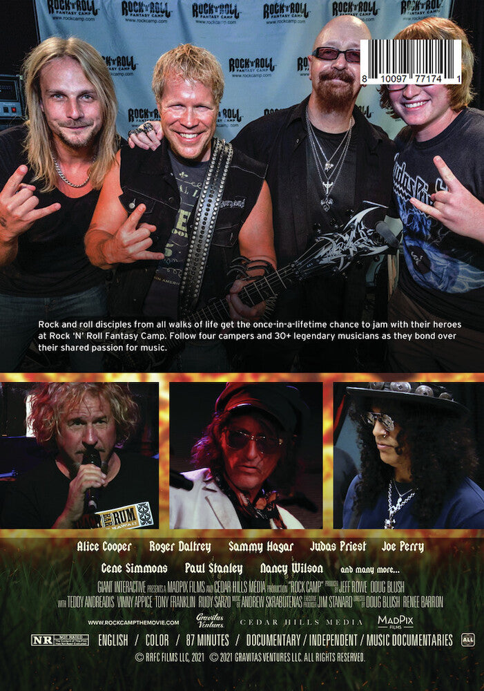 rock camp - Back Panel - DVD