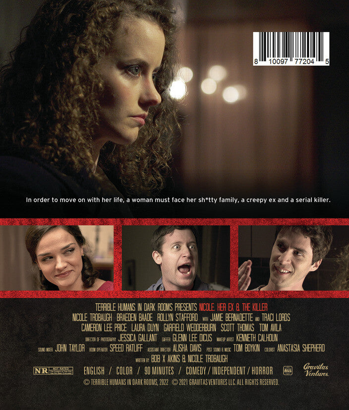 Nicole, Her Ex & the Killer - Back Panel - 