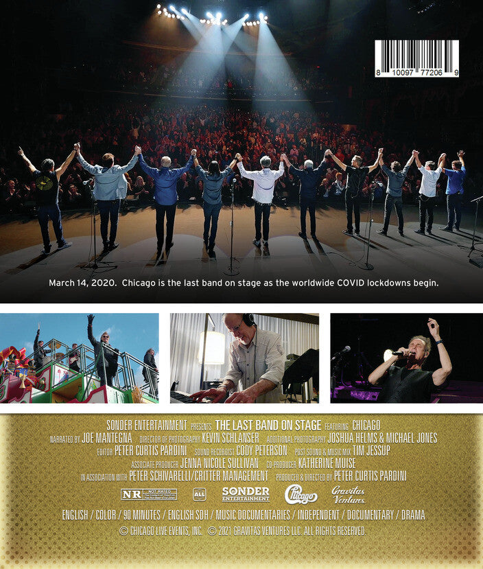 The Last Band on Stage - Back Panel - 