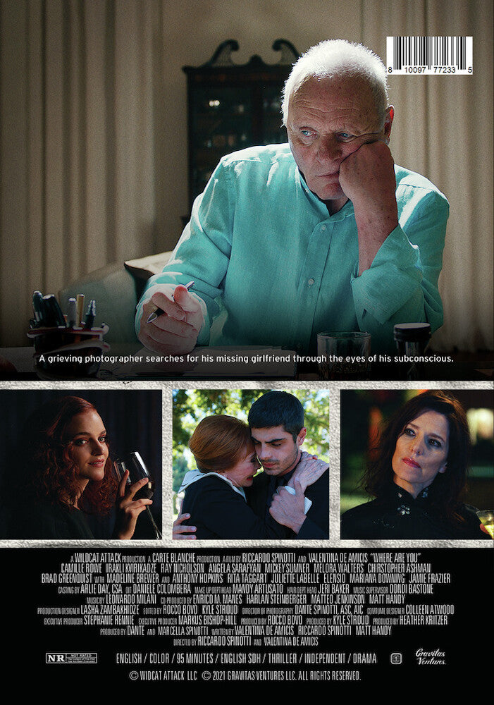 where are you - Back Panel - DVD