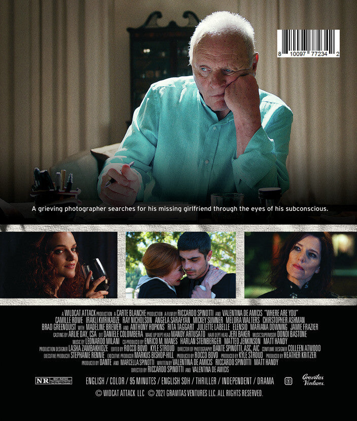 where are you - Back Panel - Blu-ray