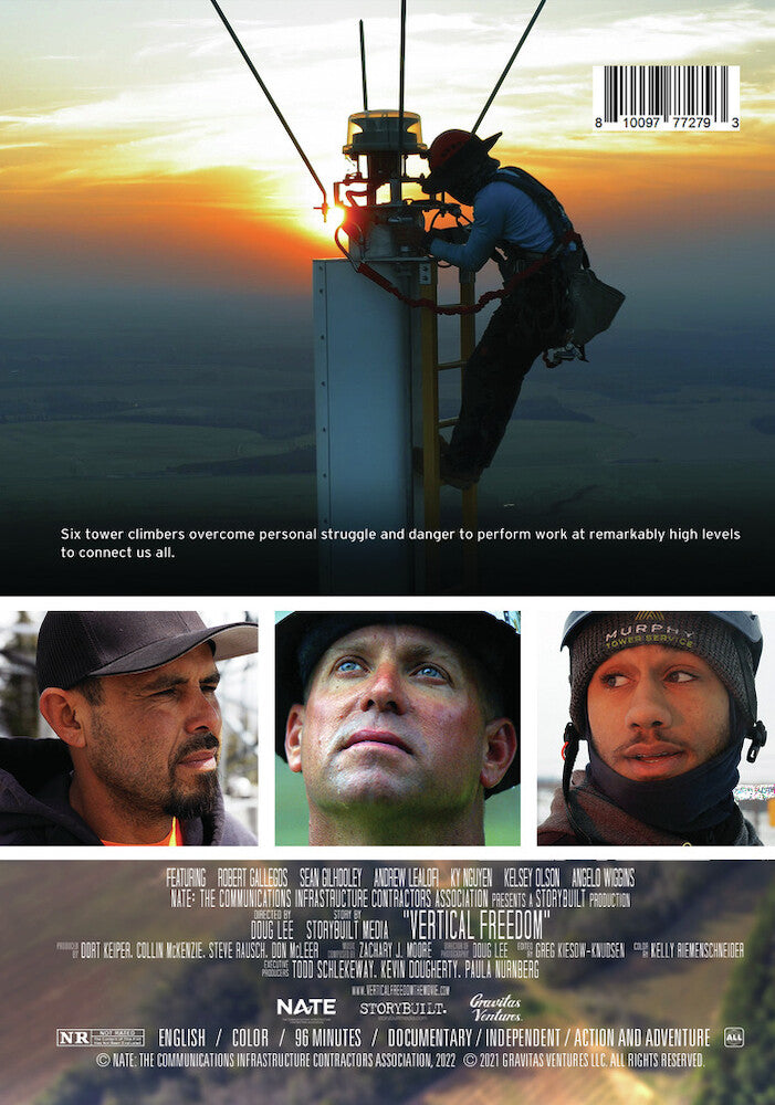 vertical freedom - Back Panel - DVD