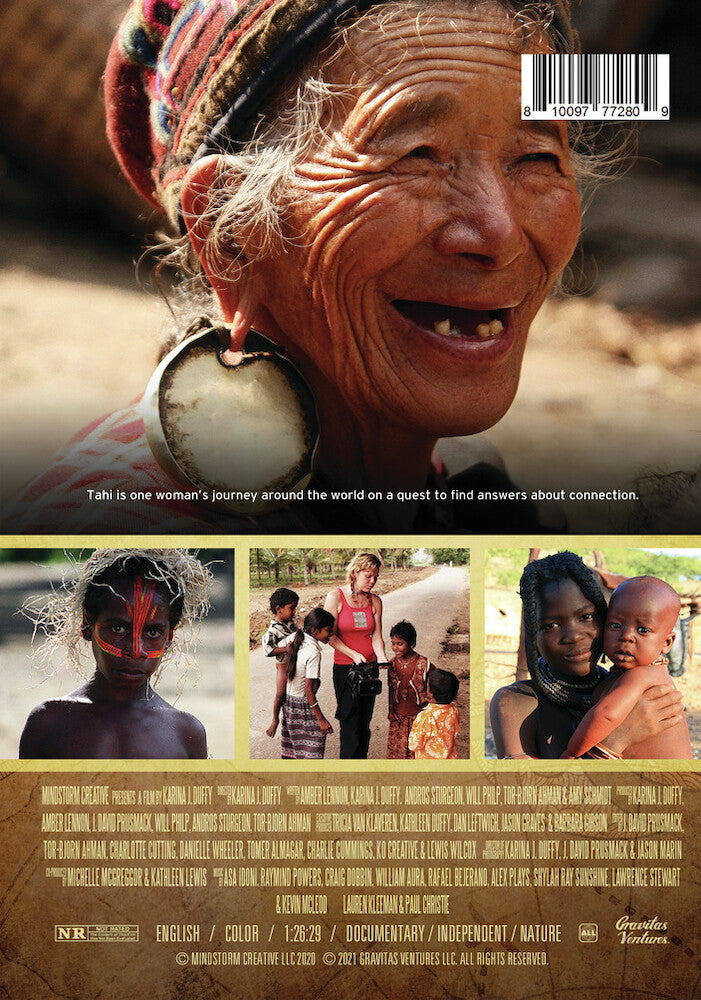 tahi - the human journey - Back Panel - DVD