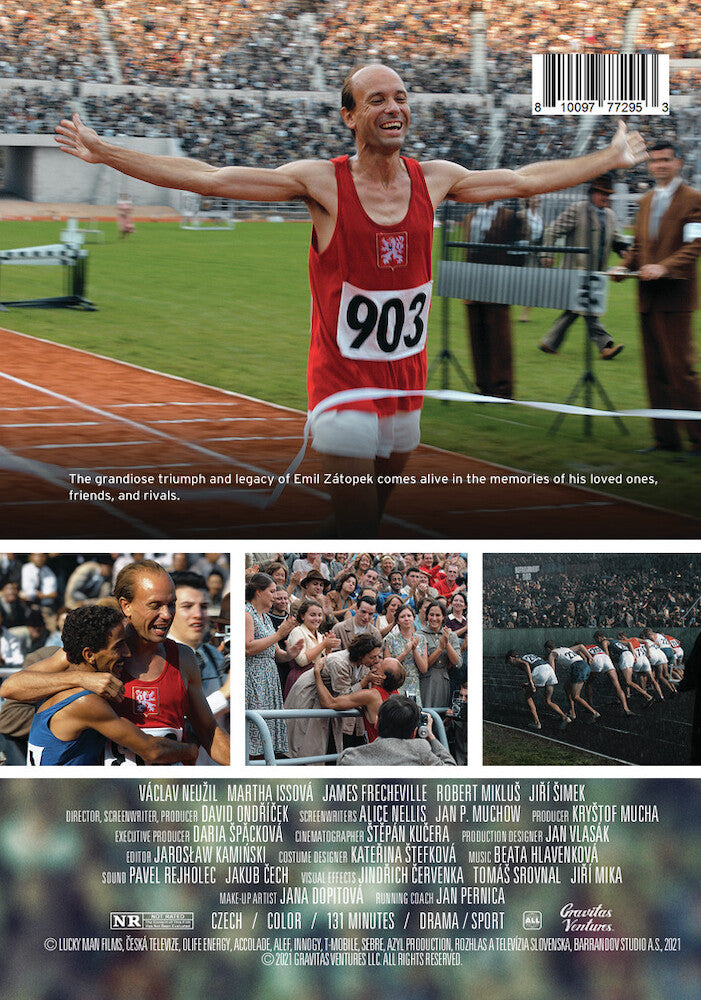 zatopek - Back Panel - DVD