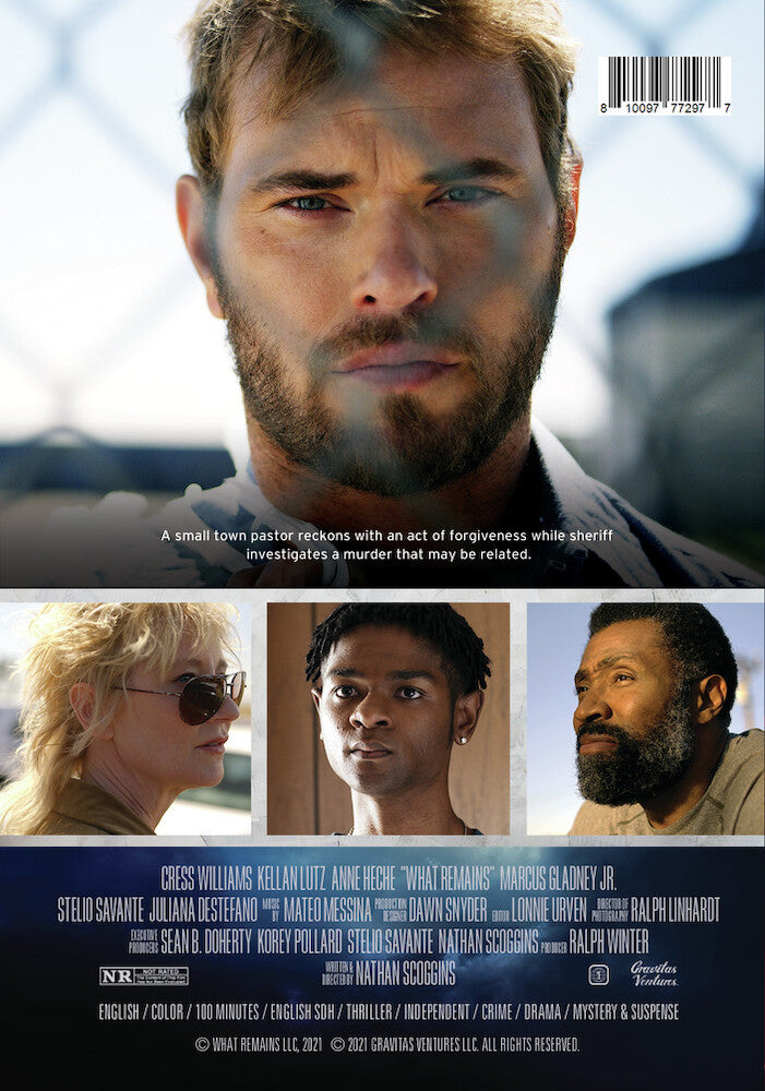 what remains - Back Panel - DVD