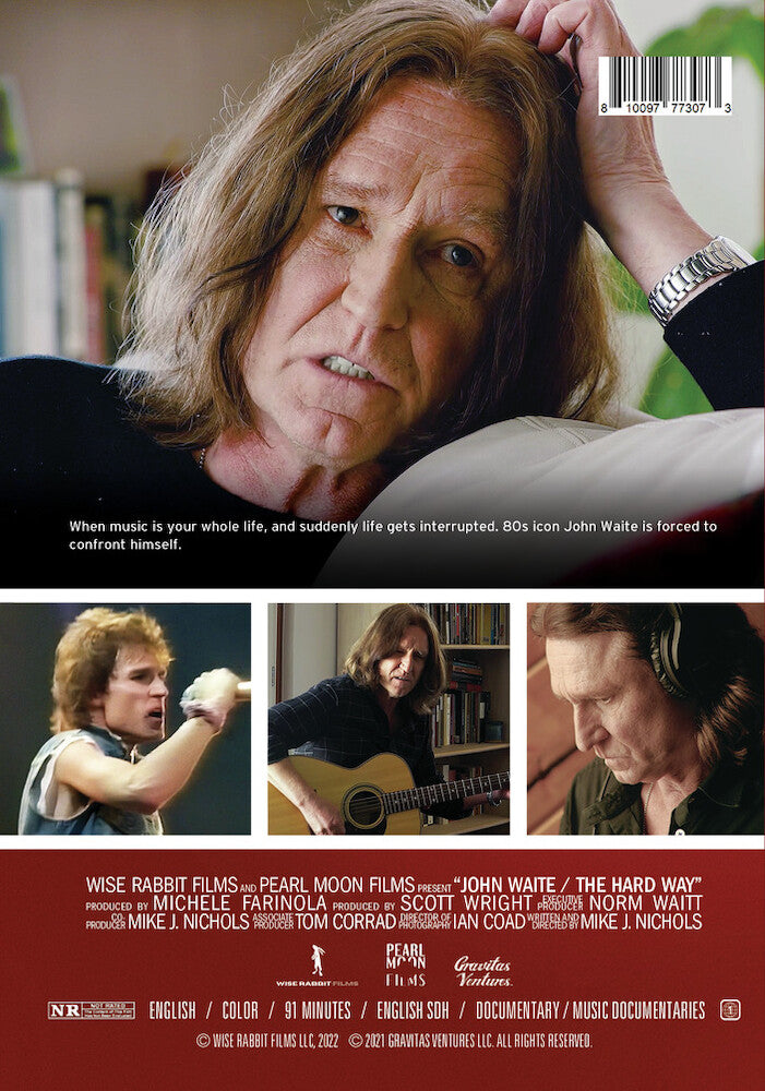 John Waite - The Hard Way - Back Panel - 