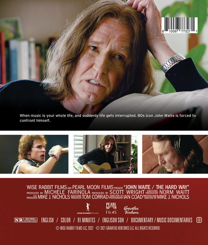 John Waite - The Hard Way - Back Panel - 