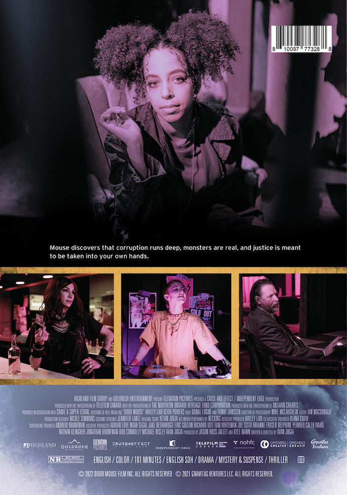 door mouse - Back Panel - DVD