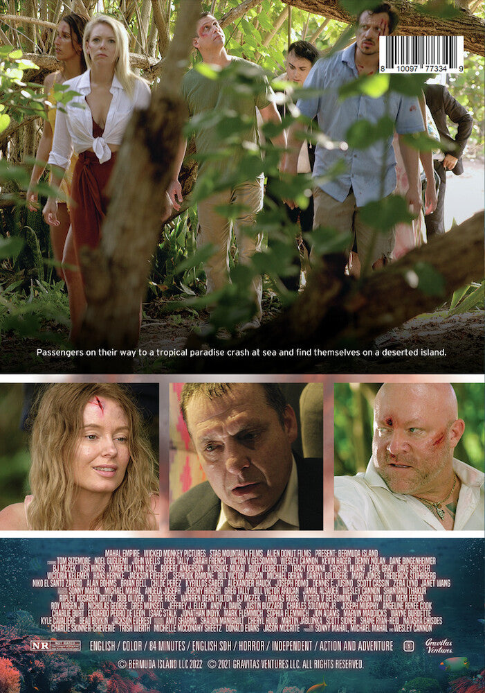 bermuda island - Back Panel - DVD