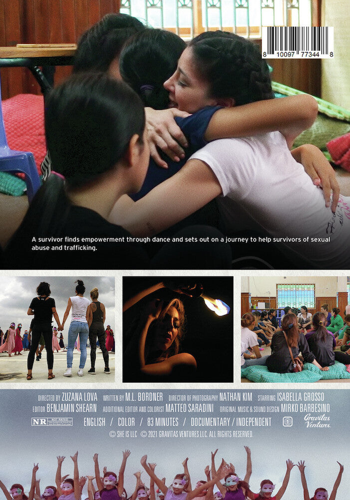 she is - Back Panel - DVD