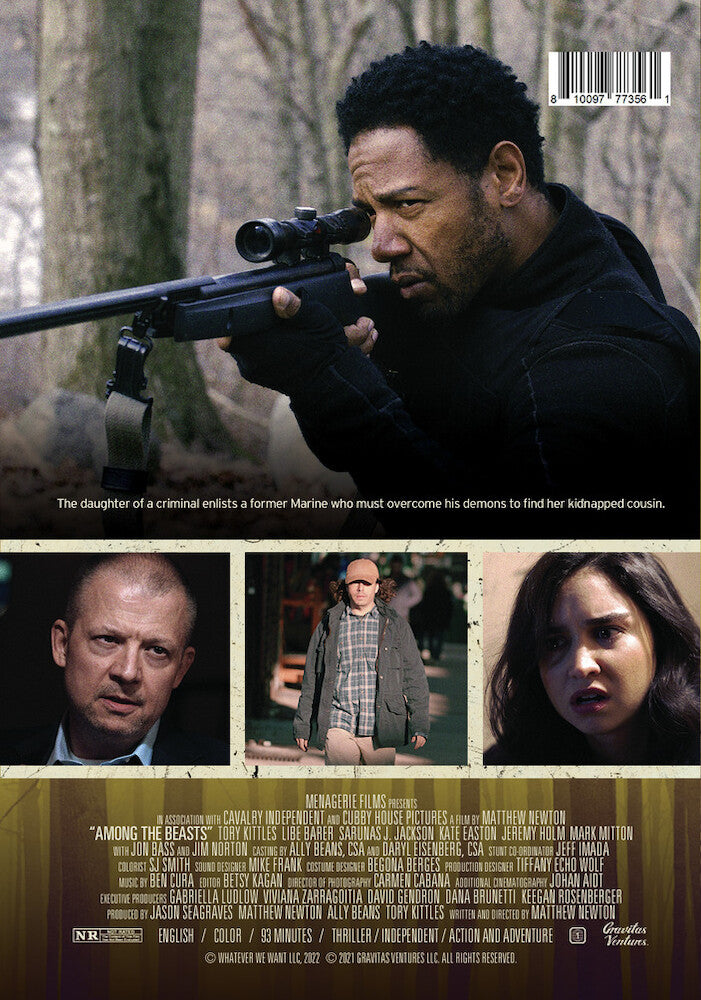 among the beasts - Back Panel - DVD